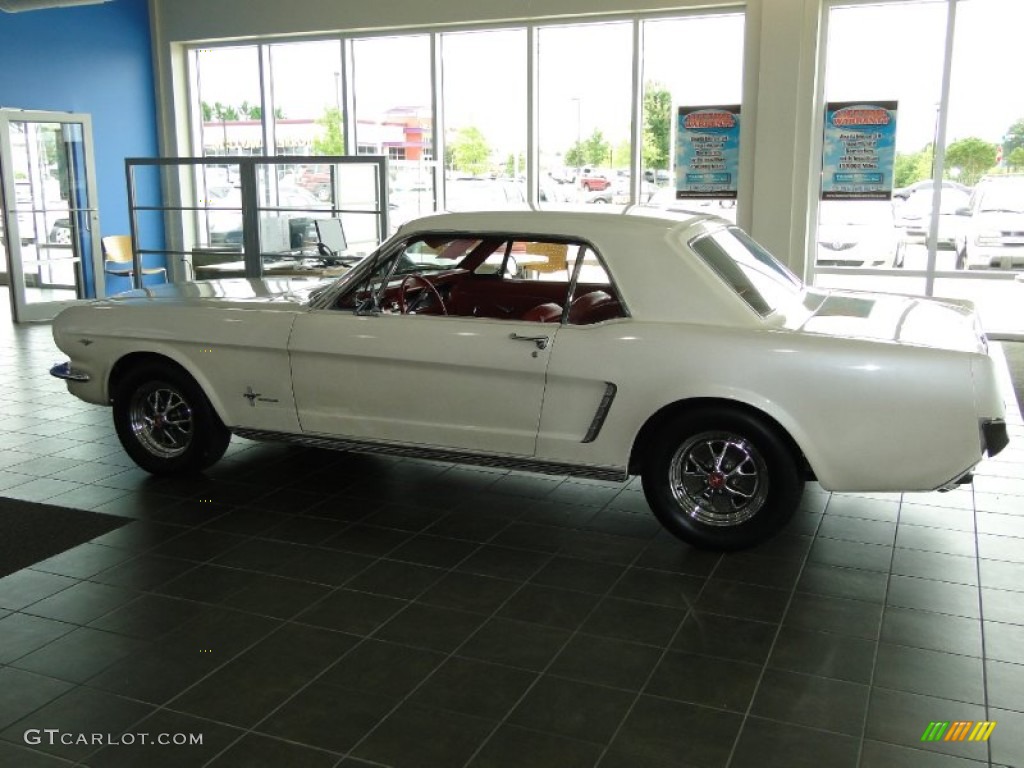 1965 Wimbledon White Ford Mustang Coupe 68361727 Photo 7