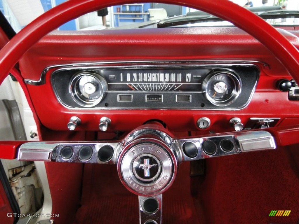 1965 Ford Mustang Coupe Gauges Photo #68366284