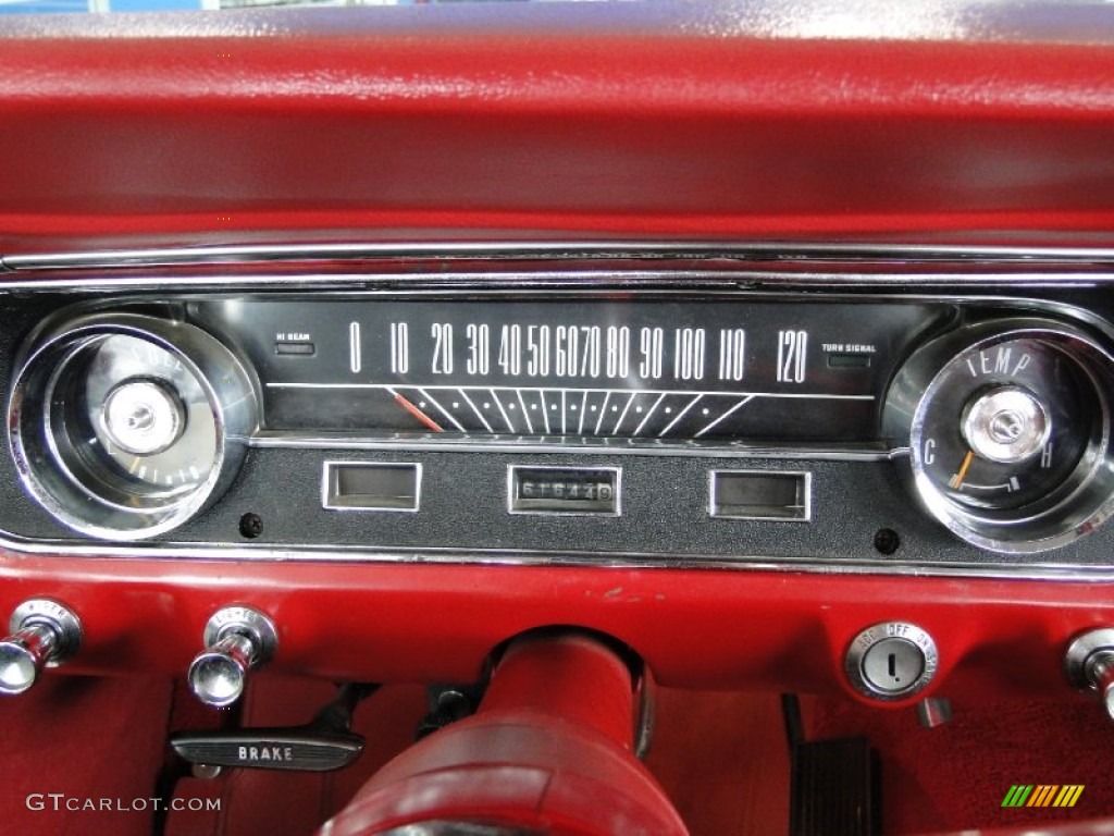1965 Ford Mustang Coupe Gauges Photo #68366293