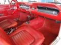 Red 1965 Ford Mustang Coupe Dashboard