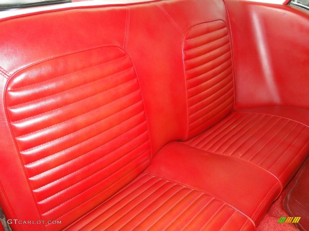 Red Interior 1965 Ford Mustang Coupe Photo #68366305