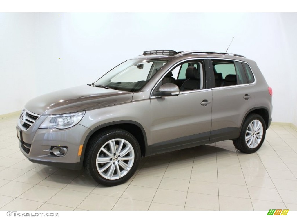 Alpine Grey Metallic 2009 Volkswagen Tiguan SEL 4Motion Exterior Photo #68367513