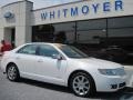 White Platinum Tri-Coat 2009 Lincoln MKZ Sedan