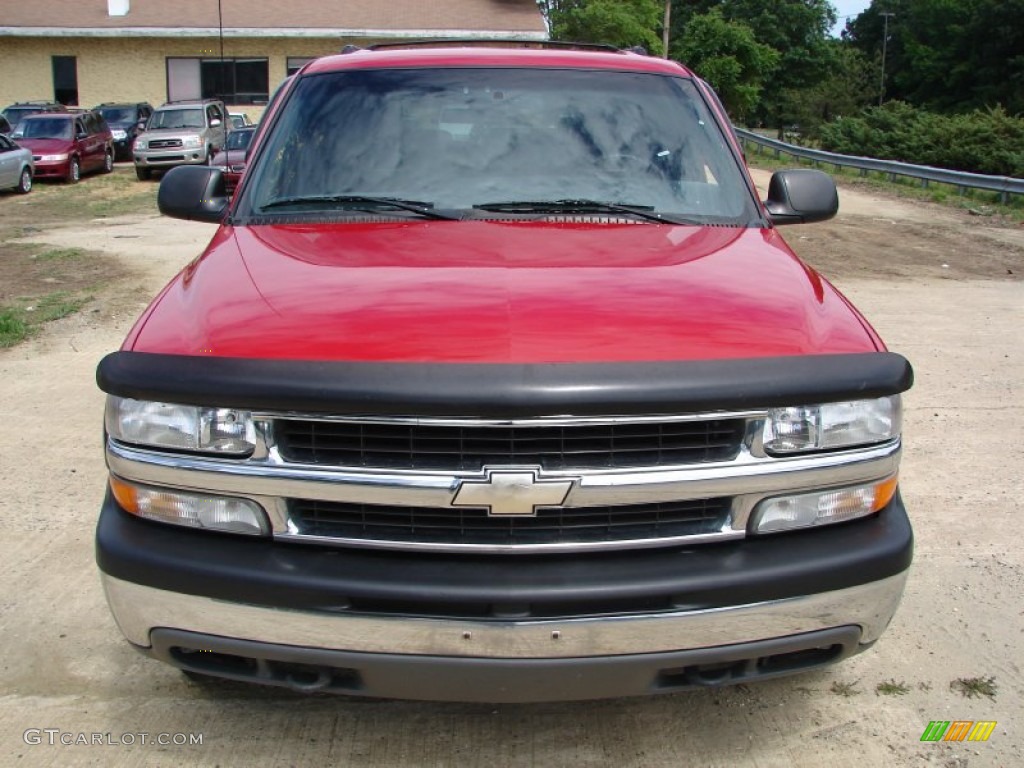 2000 Suburban 1500 LS 4x4 - Victory Red / Graphite photo #6