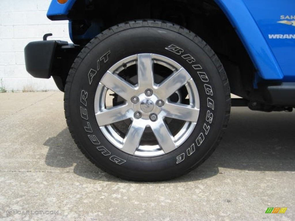 2012 Jeep Wrangler Sahara 4x4 Wheel Photo #68370500