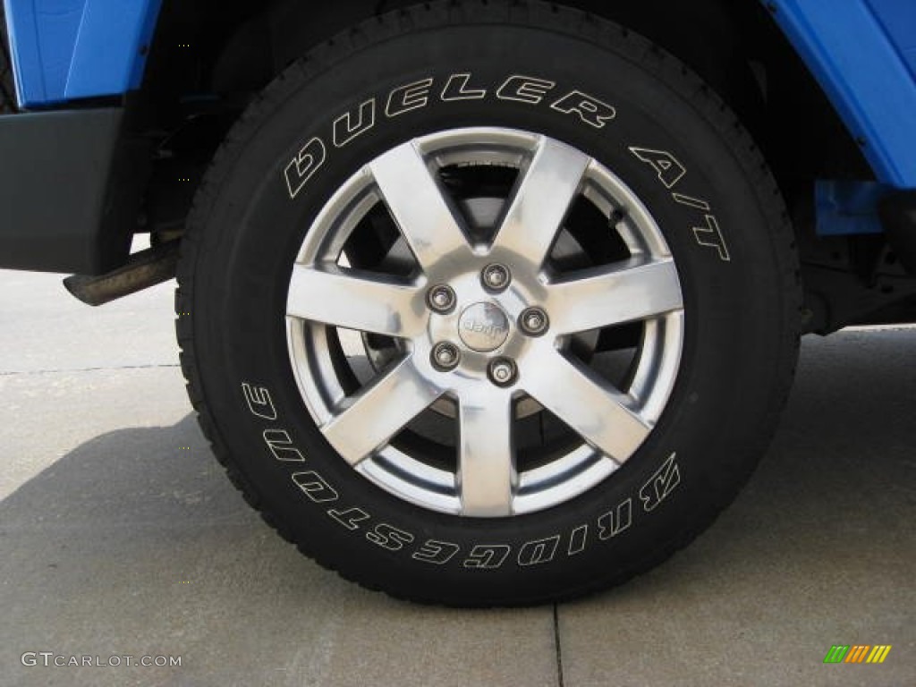 2012 Jeep Wrangler Sahara 4x4 Wheel Photo #68370519
