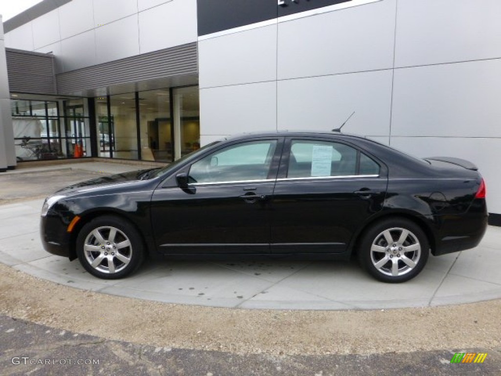 Tuxedo Black Metallic 2011 Mercury Milan V6 Premier AWD Exterior Photo #68371980