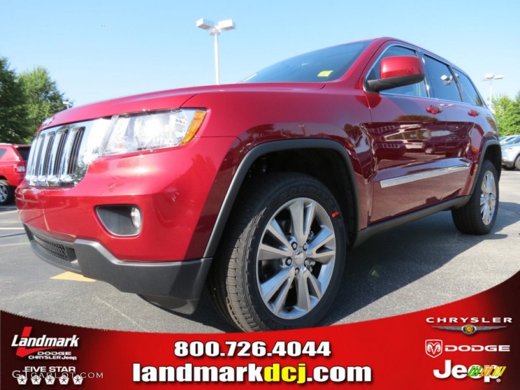 2013 Grand Cherokee Laredo - Deep Cherry Red Crystal Pearl / Dark Graystone/Medium Graystone photo #1