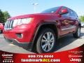 2013 Deep Cherry Red Crystal Pearl Jeep Grand Cherokee Laredo  photo #1