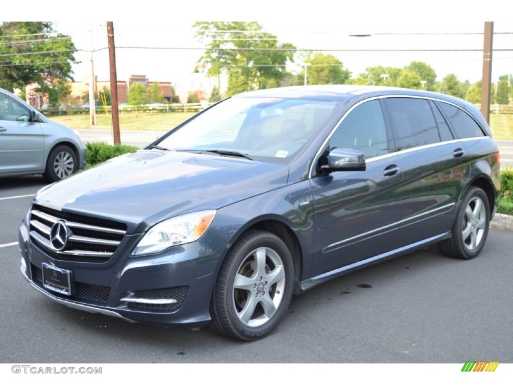 Steel Grey Metallic 2011 Mercedes-Benz R 350 BlueTEC 4Matic Exterior Photo #68374157