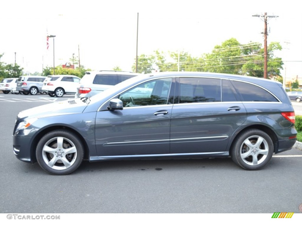 Steel Grey Metallic 2011 Mercedes-Benz R 350 BlueTEC 4Matic Exterior Photo #68374168