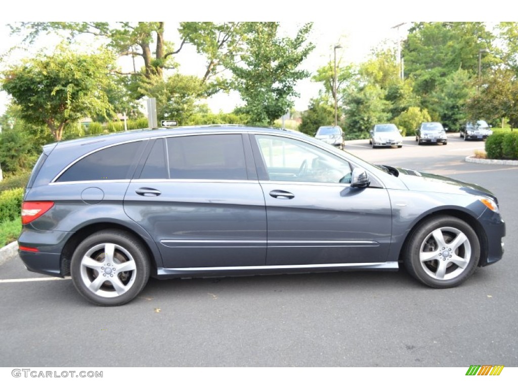 Steel Grey Metallic 2011 Mercedes-Benz R 350 BlueTEC 4Matic Exterior Photo #68374197