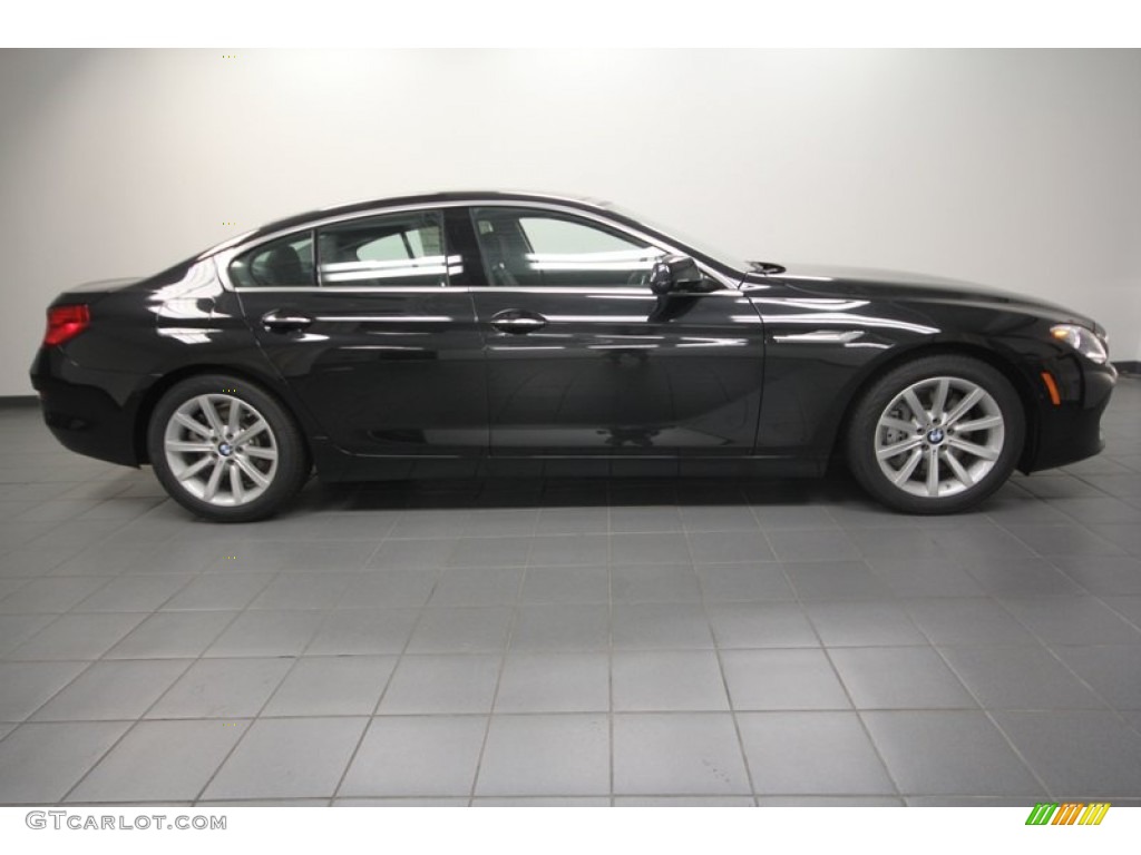 Black Sapphire Metallic 2013 BMW 6 Series 640i Gran Coupe Exterior Photo #68375082