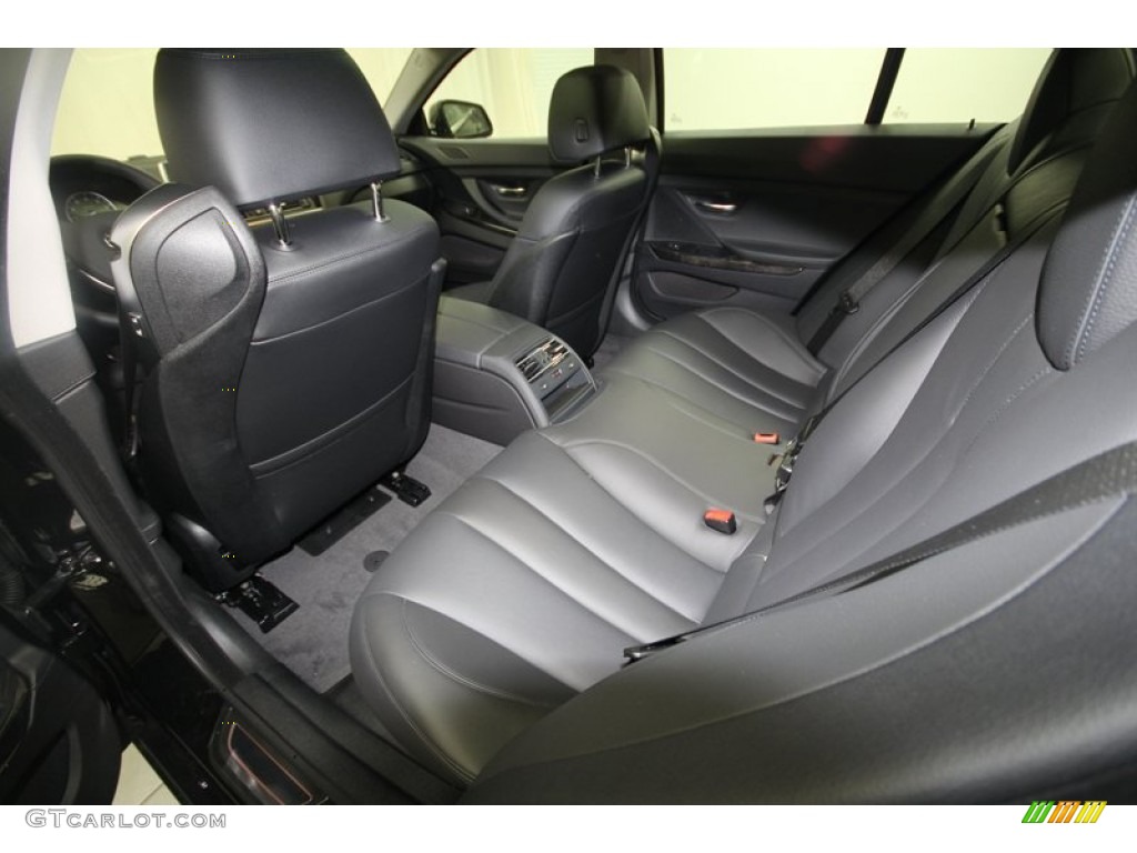 2013 BMW 6 Series 640i Gran Coupe Rear Seat Photo #68375283