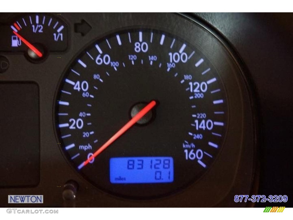 2005 Golf GL TDI 4 Door - Blue Anthracite Metallic / Gray photo #17
