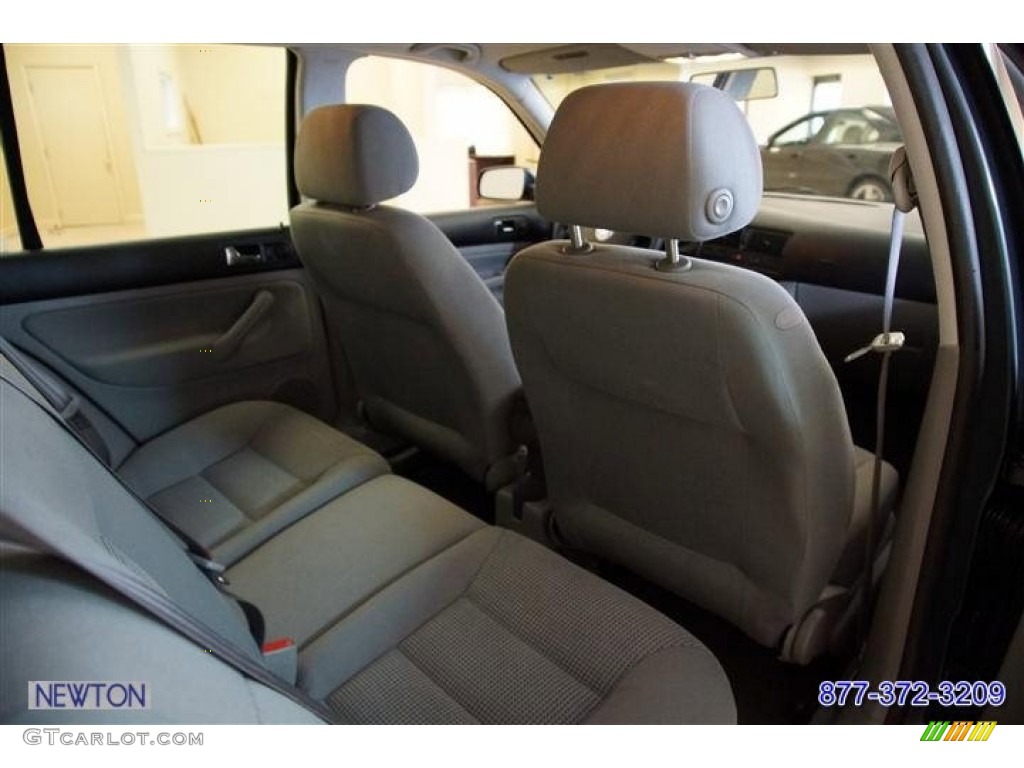 2005 Golf GL TDI 4 Door - Blue Anthracite Metallic / Gray photo #29