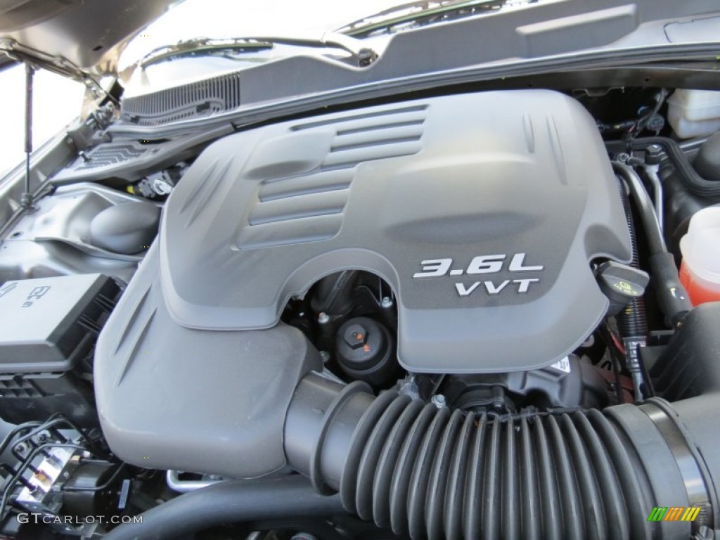 2012 Dodge Challenger Rallye Redline 3.6 Liter DOHC 24-Valve VVT Pentastar V6 Engine Photo #68375769
