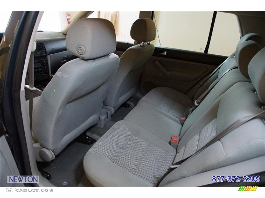 2005 Golf GL TDI 4 Door - Blue Anthracite Metallic / Gray photo #39