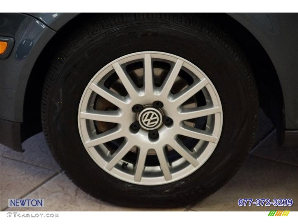 2005 Golf GL TDI 4 Door - Blue Anthracite Metallic / Gray photo #52