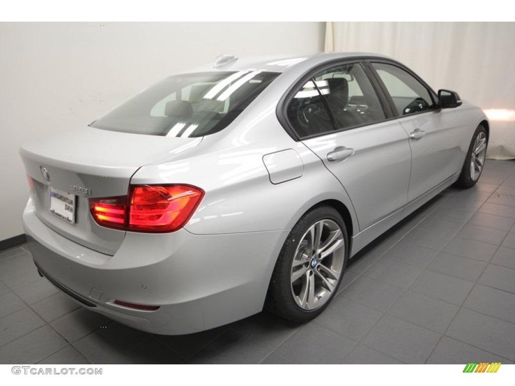Glacier Silver Metallic 2012 BMW 3 Series 328i Sedan Exterior Photo #68376081