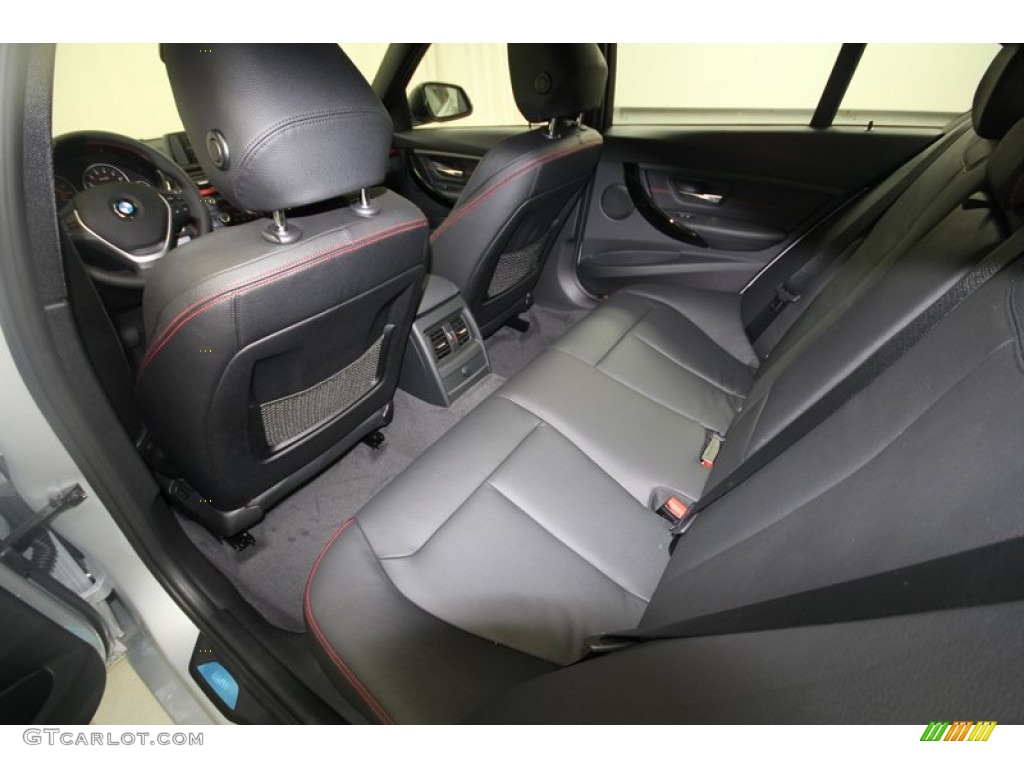 2012 BMW 3 Series 328i Sedan Rear Seat Photo #68376222