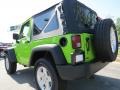 2012 Gecko Green Jeep Wrangler Sport S 4x4  photo #2