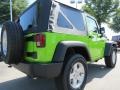 2012 Gecko Green Jeep Wrangler Sport S 4x4  photo #3