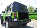 2012 Gecko Green Jeep Wrangler Sport S 4x4  photo #8