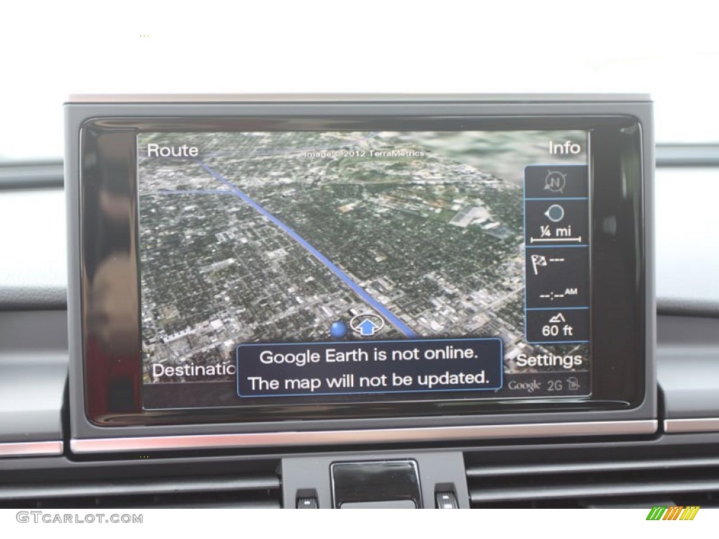 2013 Audi A6 3.0T quattro Sedan Navigation Photo #68377098