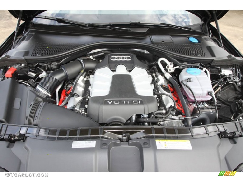 2013 Audi A6 3.0T quattro Sedan 3.0 Liter FSI Supercharged DOHC 24-Valve VVT V6 Engine Photo #68377191