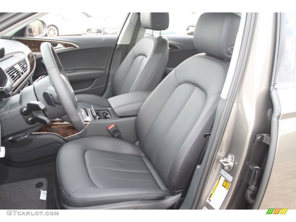 2013 Audi A6 2.0T Sedan Front Seat Photo #68377572
