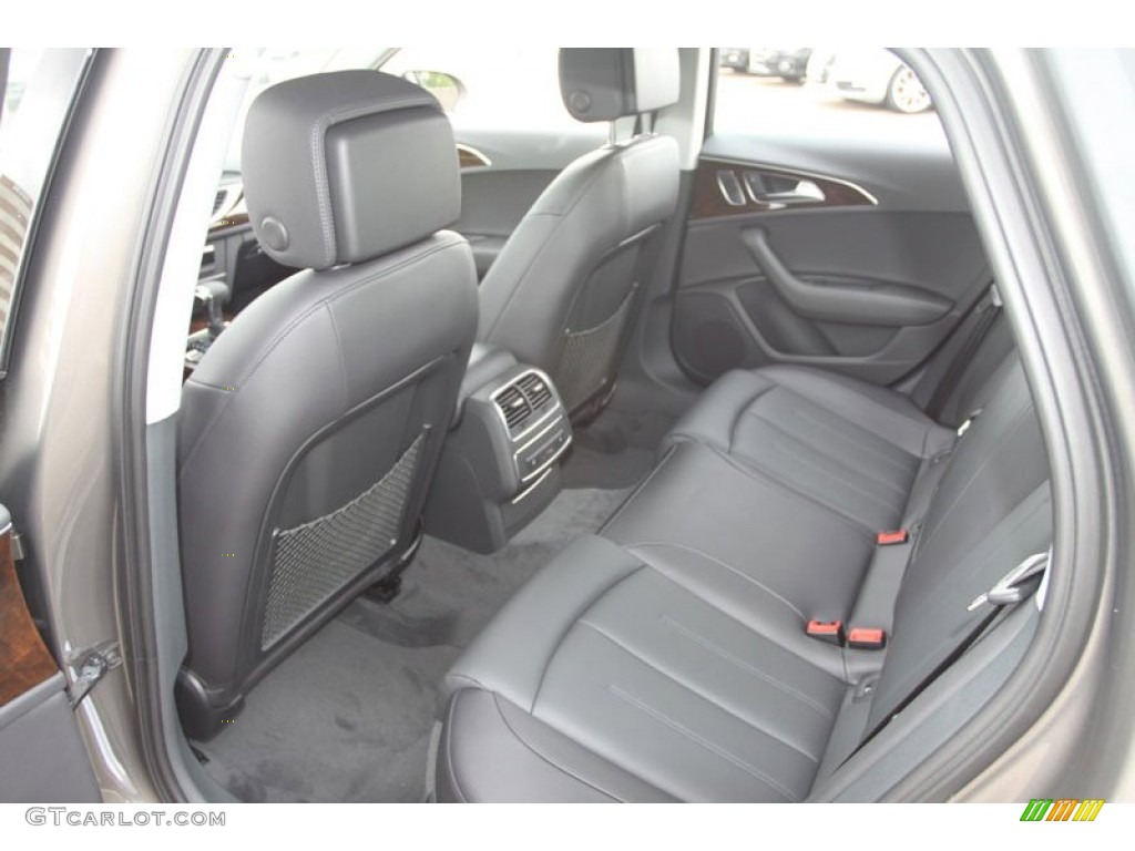 Black Interior 2013 Audi A6 2.0T Sedan Photo #68377581