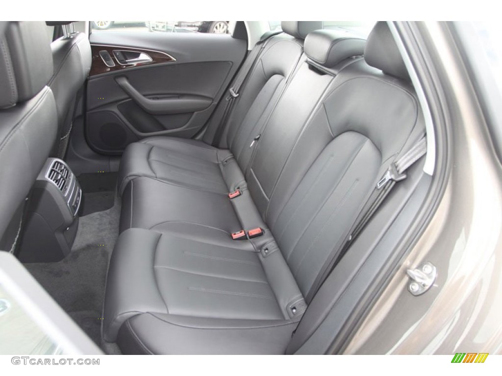 Black Interior 2013 Audi A6 2.0T Sedan Photo #68377593