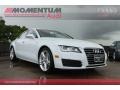 2013 Glacier White Metallic Audi A7 3.0T quattro Premium Plus  photo #1