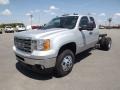 2013 Quicksilver Metallic GMC Sierra 3500HD Extended Cab Chassis  photo #1