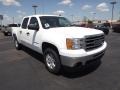 2012 Summit White GMC Sierra 1500 SLE Crew Cab 4x4  photo #3