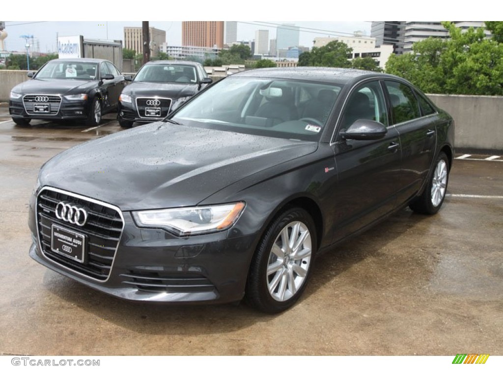 Oolong Gray Metallic 2013 Audi A6 3.0T quattro Sedan Exterior Photo #68378313