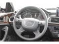 Black Steering Wheel Photo for 2013 Audi A6 #68378424