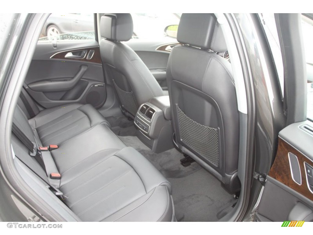 2013 A6 3.0T quattro Sedan - Oolong Gray Metallic / Black photo #25