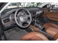 Nougat Brown Prime Interior Photo for 2013 Audi A6 #68378632