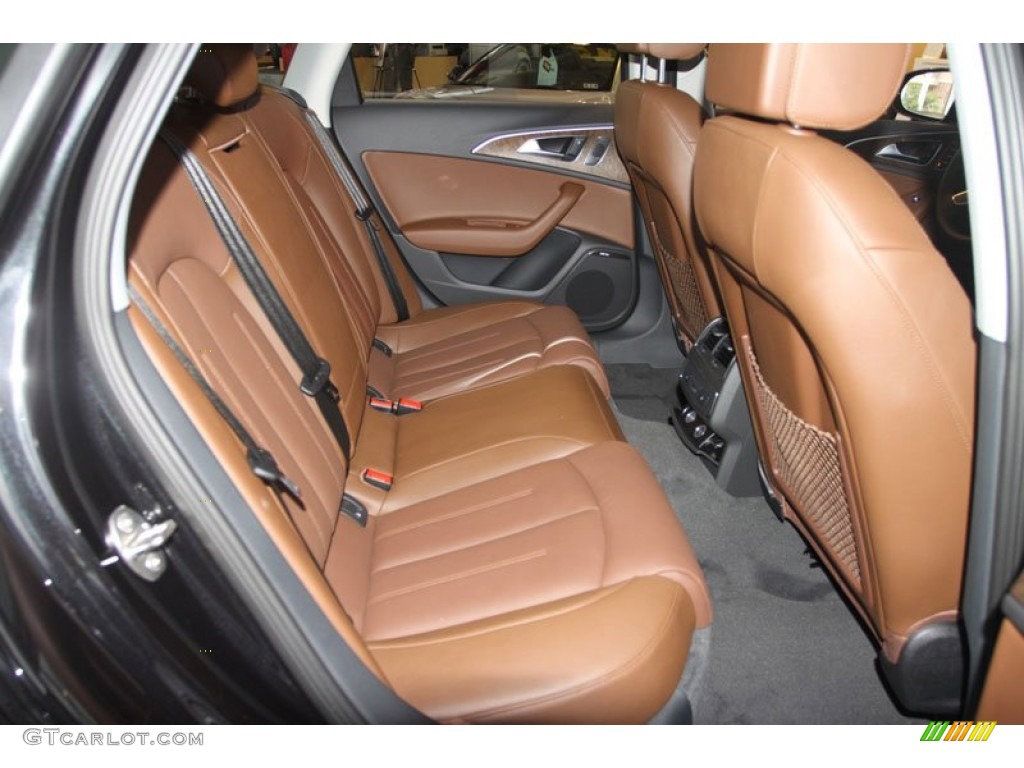 2013 Audi A6 3.0T quattro Sedan Rear Seat Photo #68378763