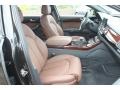 Nougat Brown 2013 Audi A8 L 3.0T quattro Interior Color