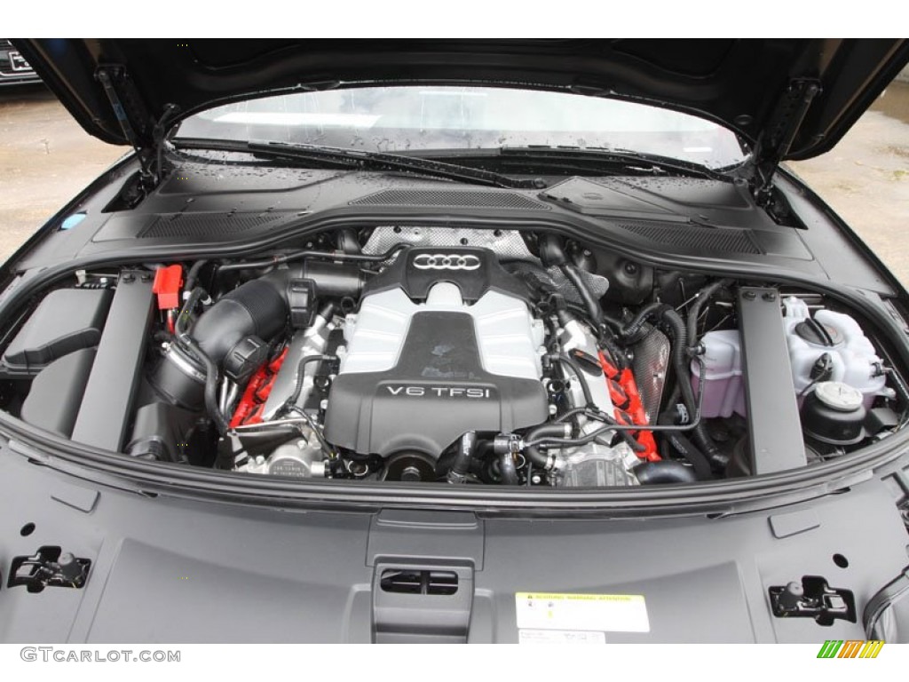2013 Audi A8 L 3.0T quattro 3.0 Liter FSI Supercharged DOHC 24-Valve VVT V6 Engine Photo #68379306