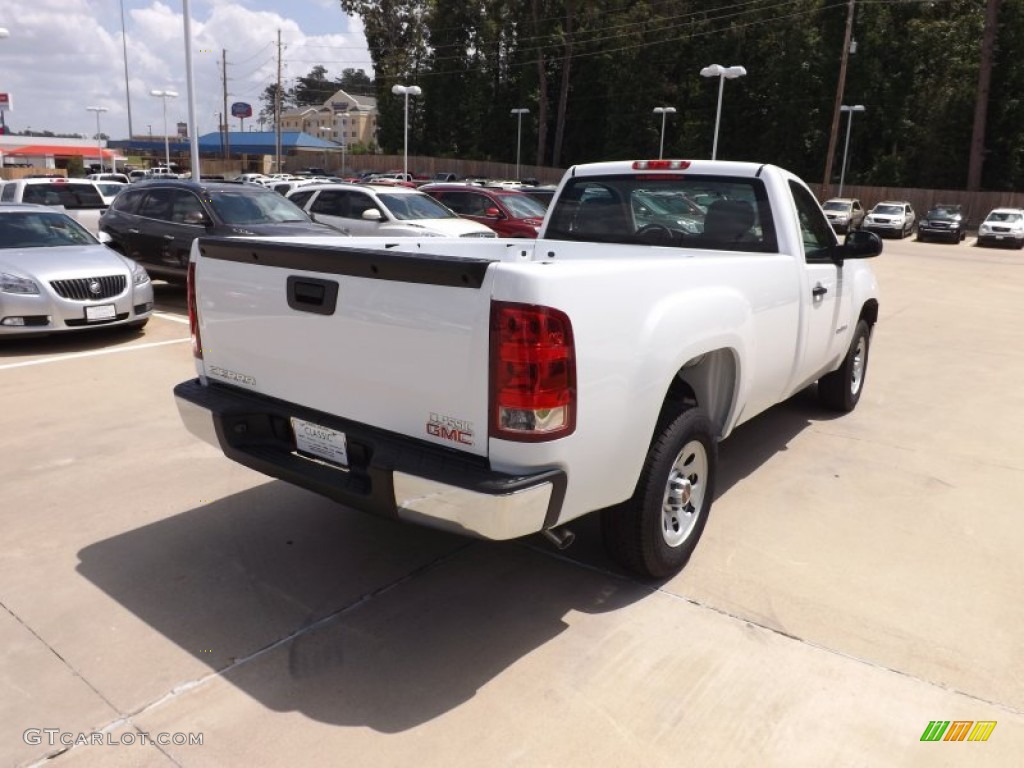 2013 Sierra 1500 Regular Cab - Summit White / Dark Titanium photo #5