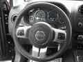 Dark Slate Gray 2012 Jeep Compass Limited 4x4 Steering Wheel