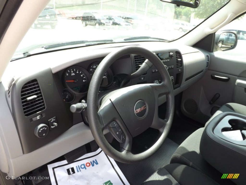 Dark Titanium Interior 2013 GMC Sierra 1500 Regular Cab Photo #68379510