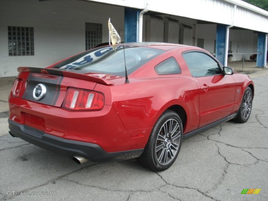 Red Candy Metallic 2010 Ford Mustang GT Premium Coupe Exterior Photo #68380155