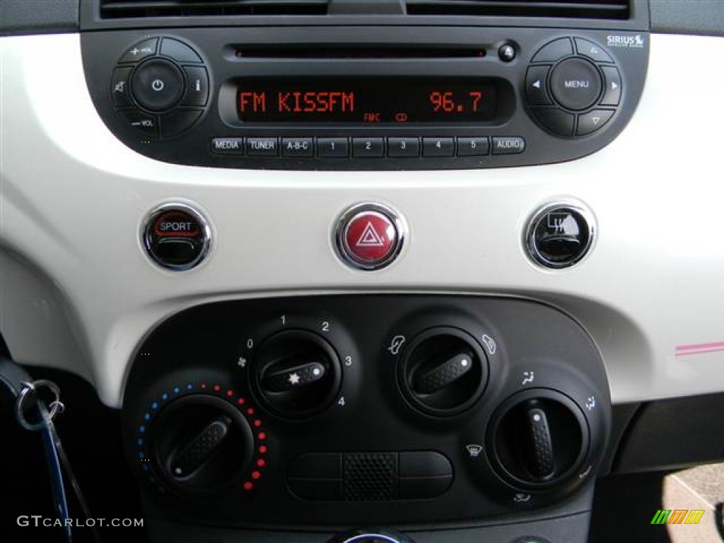 2012 Fiat 500 Pop Controls Photo #68380230