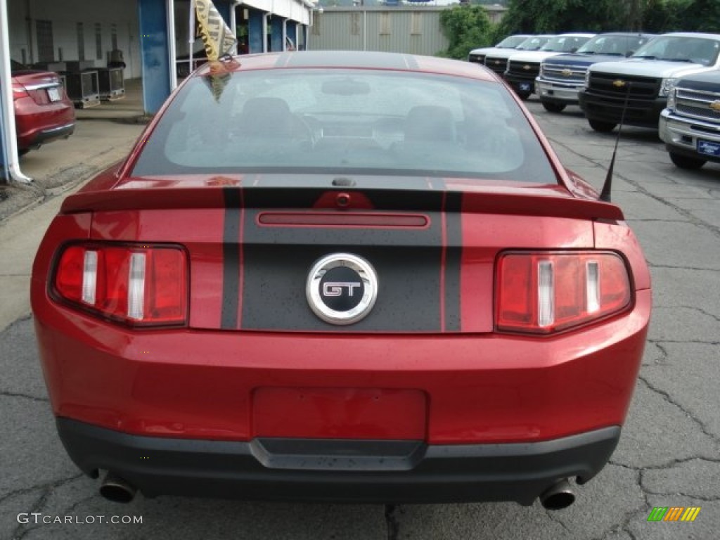 2010 Mustang GT Premium Coupe - Red Candy Metallic / Charcoal Black photo #18