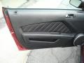 Charcoal Black 2010 Ford Mustang GT Premium Coupe Door Panel